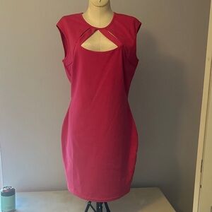 LASCANA Elegant Pink Sleeveless Dress